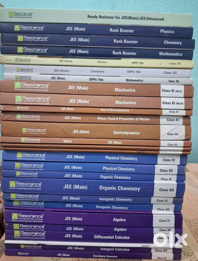 Resonance, Arihant, Books for JEE Main, Class 11/Class12 PCM Books