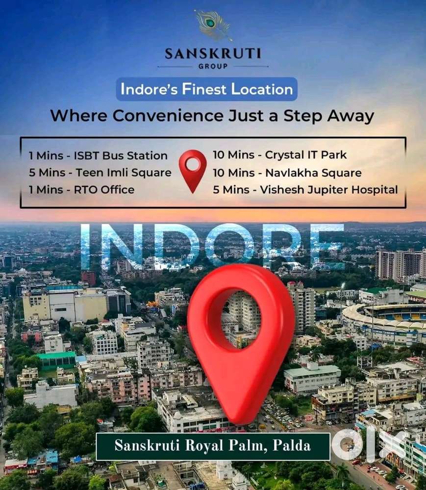 Sanskruti Royal Palm, Palda