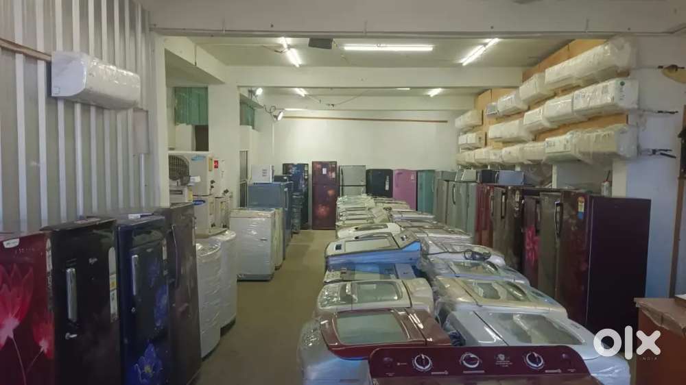 Second hand fridge showroom **