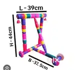 HandcraftedmulticolourWoodenbabyWalker Baby's FirstStepstoConfidently