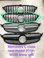 Mercedes Benz c class w205 grill replacement