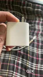 Iphone 20 watt original adapter and cable