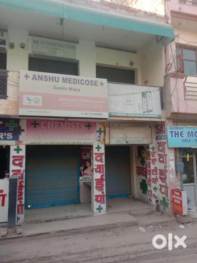Shop on rent for store/office in Village Dadumajra
