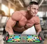 10in1 Portable Board with Strong Grip Handle for Chest Press Home & Gy