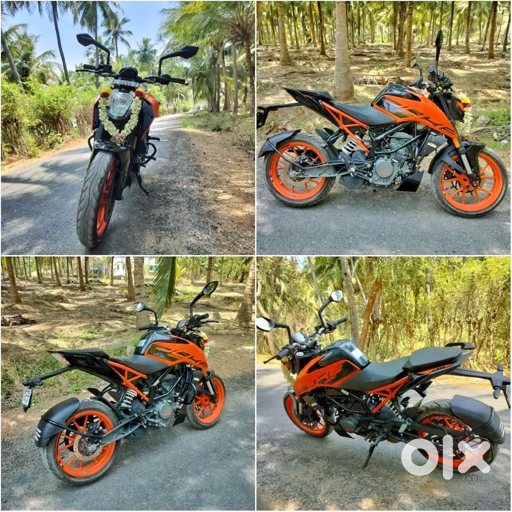 KTM Duke 200 BS6 Orange Colour