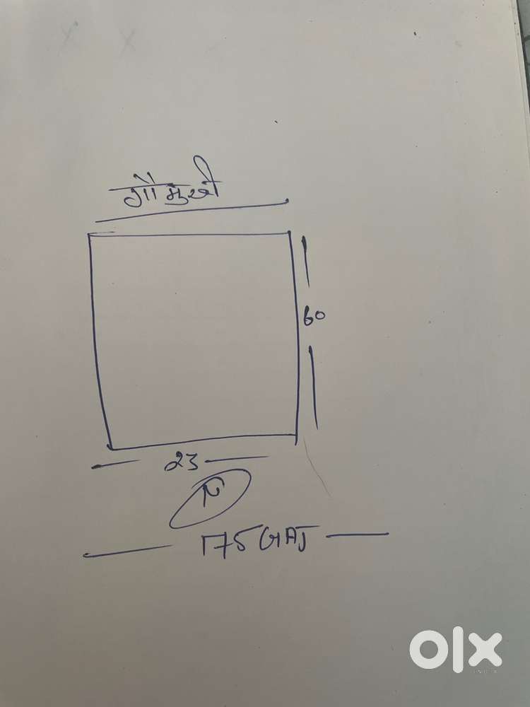 Lakkad ghat badri kedar colony near dhyan mandir total 175 gaj h