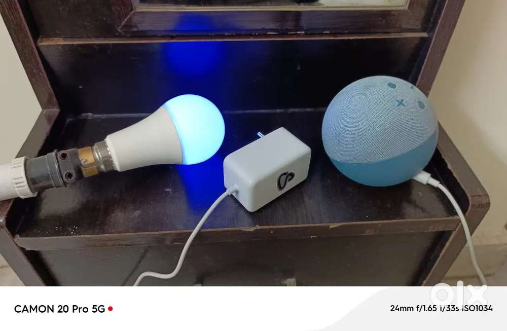 Alexa 4th Generation With Smart Buld & Holder