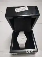 Titan edge ceramic mens watch (brand new) NS1696QC04