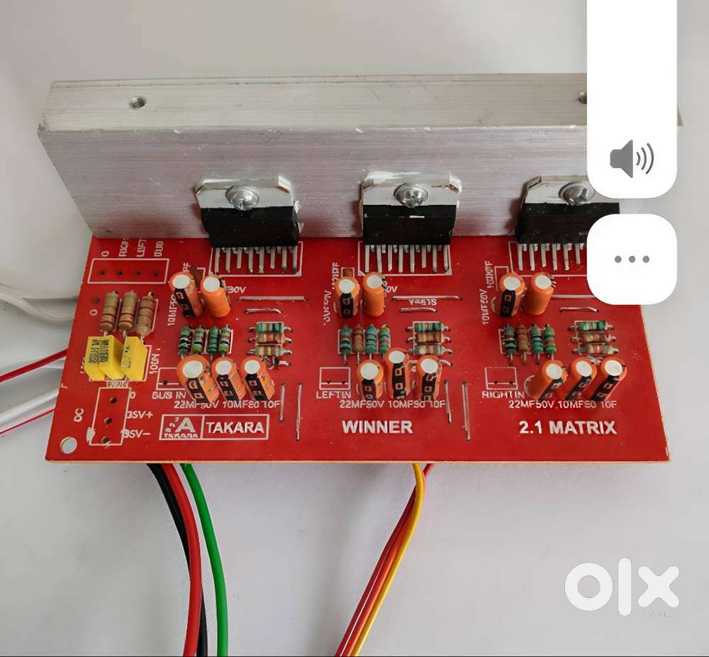 2.1 Amplifier Board With Transfarmer