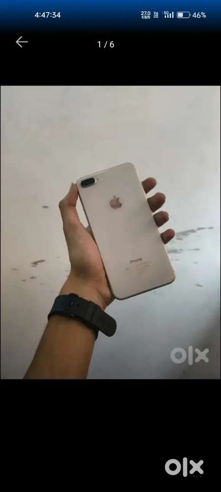 iPhone 8 plus 64 GB rose gold color 100% genuine