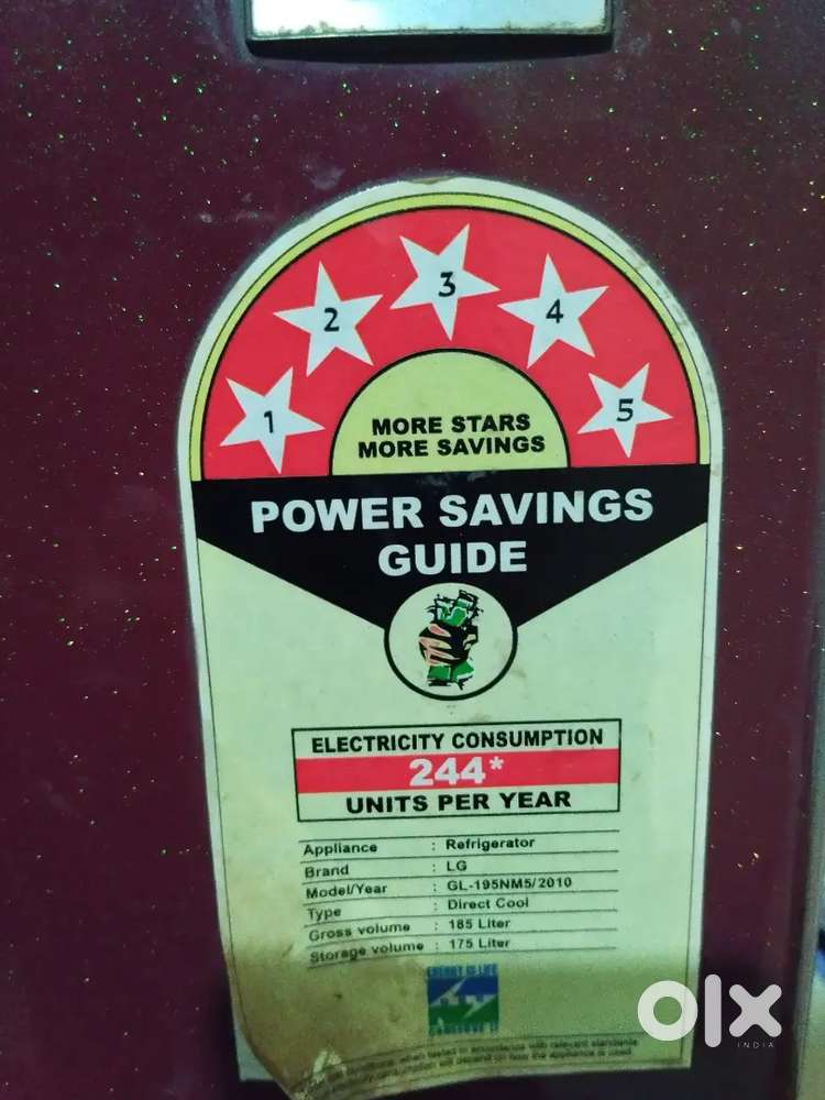 LG 185 liter