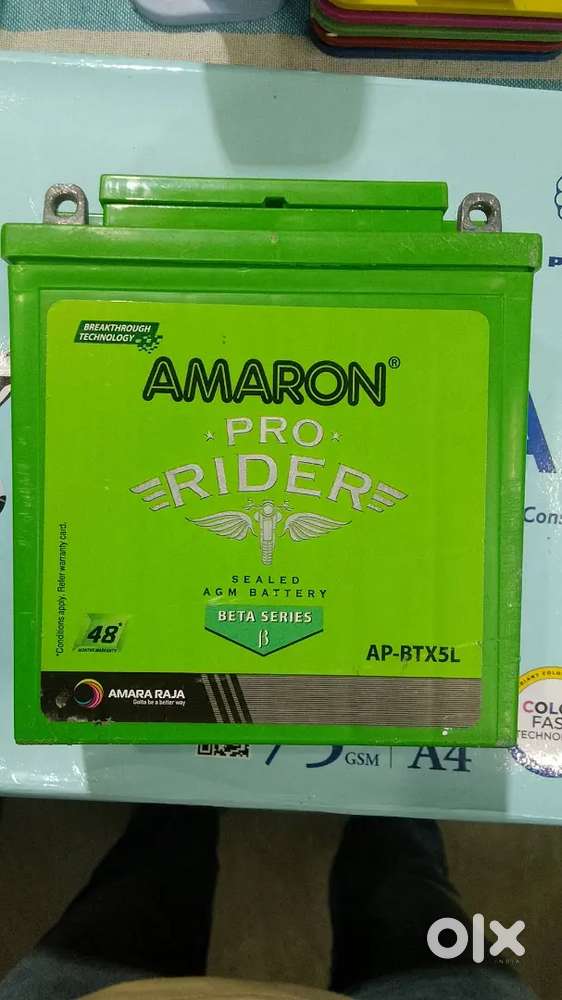 AMARON PRO RIDER 5L Scooty Battery