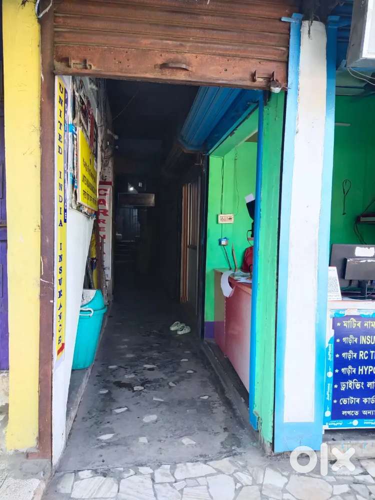 Shop room for sale main town in front of tezpur sadar thana