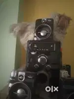 Paras Home theatre ( one woffer and 4 medium size speaker)