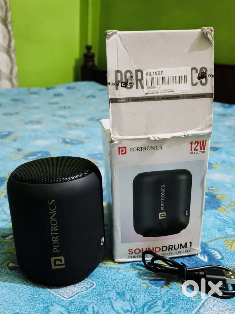 PPORTRONICS Output: Portronics SoundDrum1 12W Bluetooth speaker