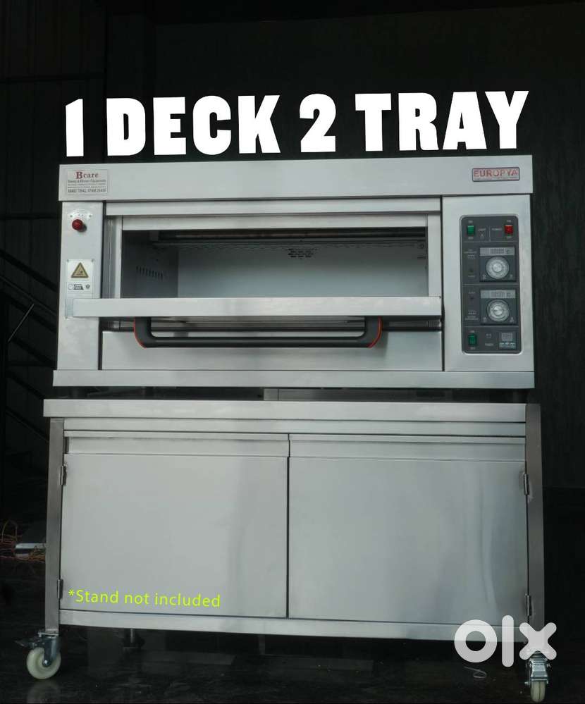 EUROPYA 1 DECK 2 TRAY AUTOMATIC GAS OVEN