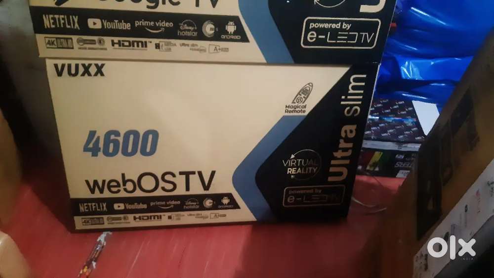 43  VUXX WEB OS ALSO AVAILABLE  LED TV FULL HD