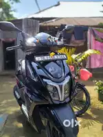 TVS ntorq 125cc black panther v6