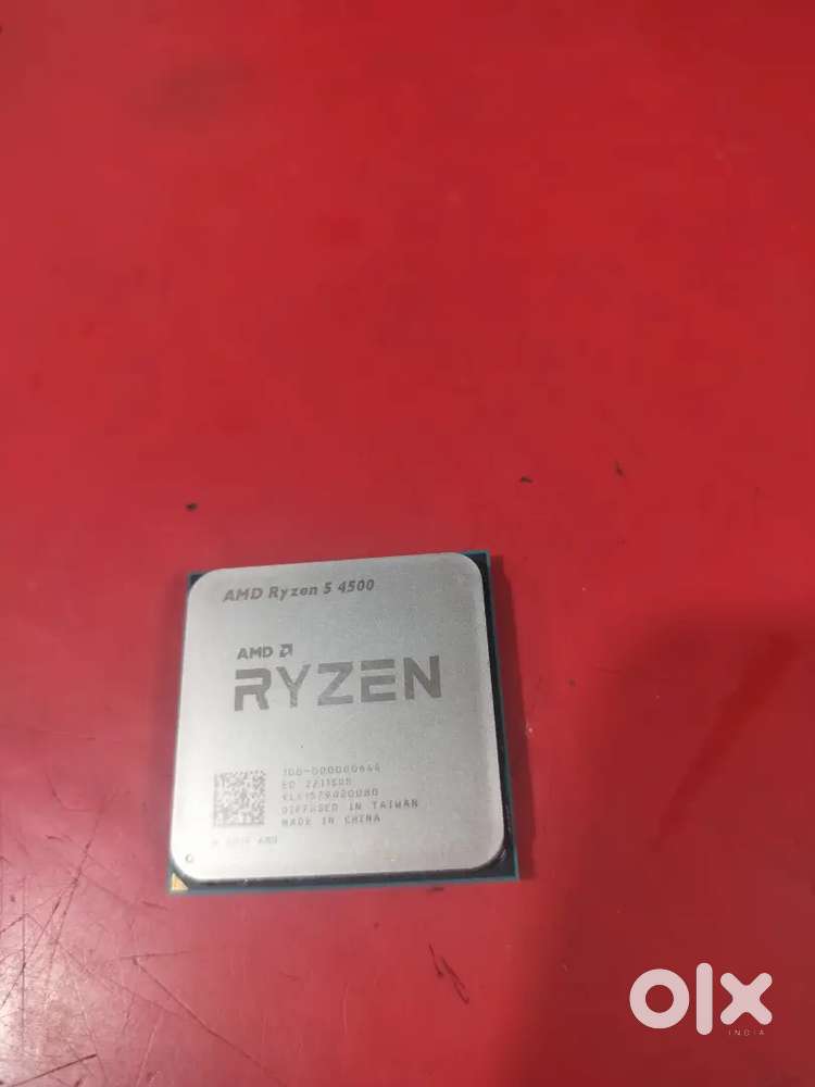 Amd ryzen 5 4500  processor perfect working and new looking condition