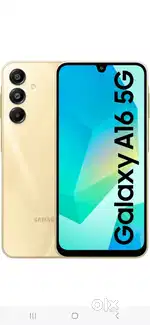 Samsung A16 5g  6gb/128gb gold color