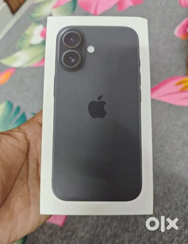 iPhone 16 Black Colour 128 GB sealed Box
