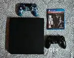 Play Station 4 Slim 500 GB In Mint Condition With The Last Of Us Game,