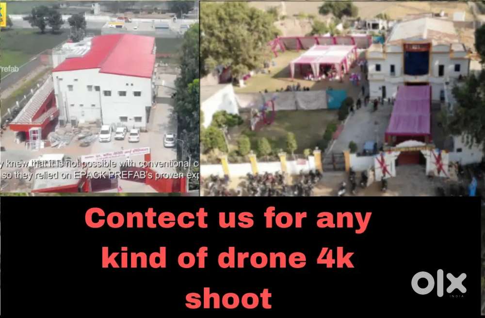 4k dji drone Avilable For shoot