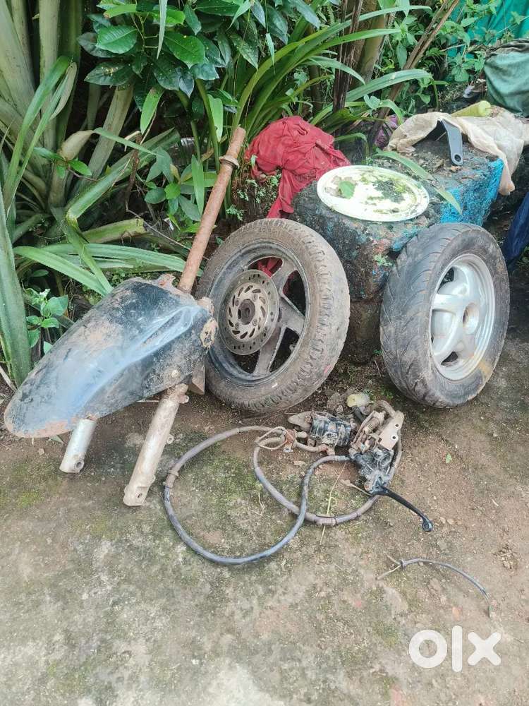 Aviator alloy with disc brake full assembly