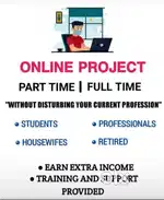 Online work for free time