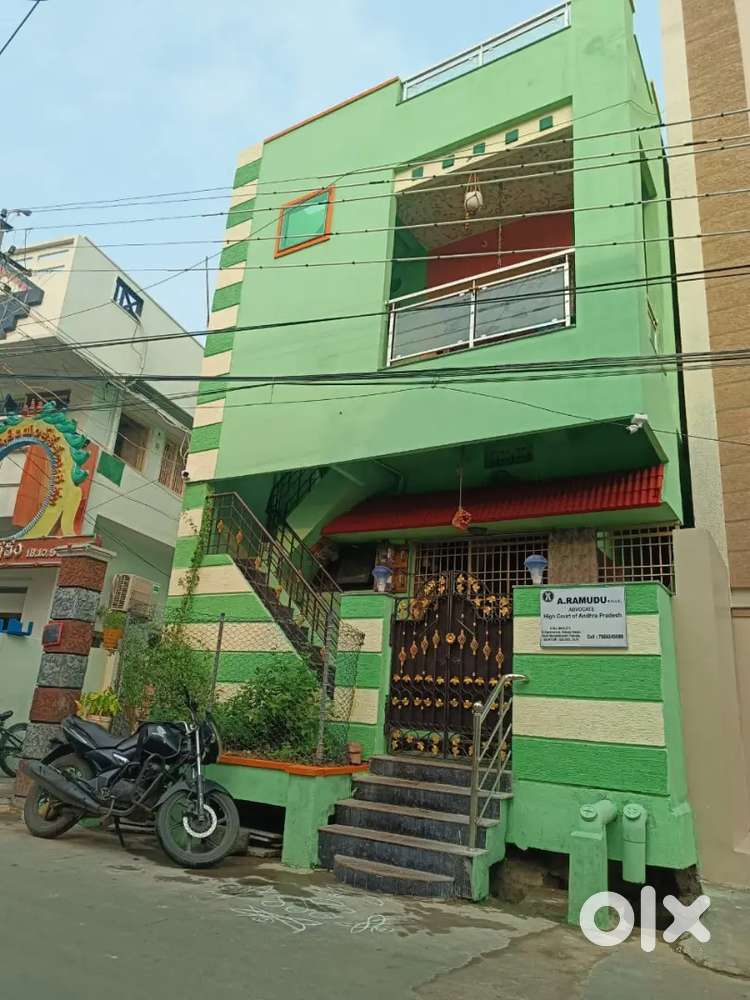 Individual house g+1 and pent house adapabazar main raod