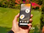 Google pixel 6a with charging cable back cover and super screen gurd