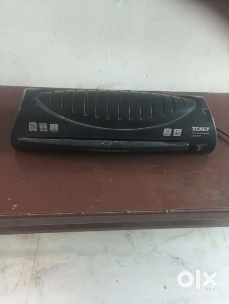 New Smart A4, A6, I-Card TEXET Black Lamination Machine  80 GSM paper