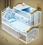 Huny Huny 15 in 1 Cot for Newborn to Toddlers