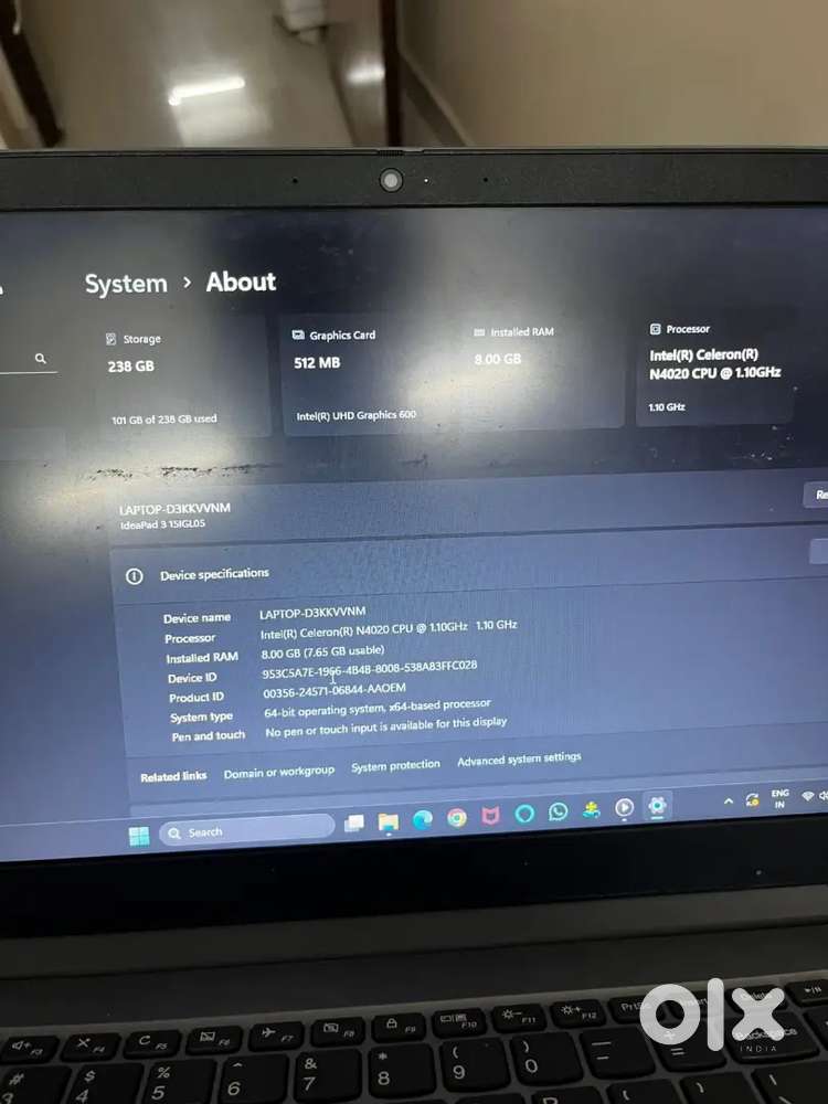 LENOVO IDEAPAD 315IGLO5