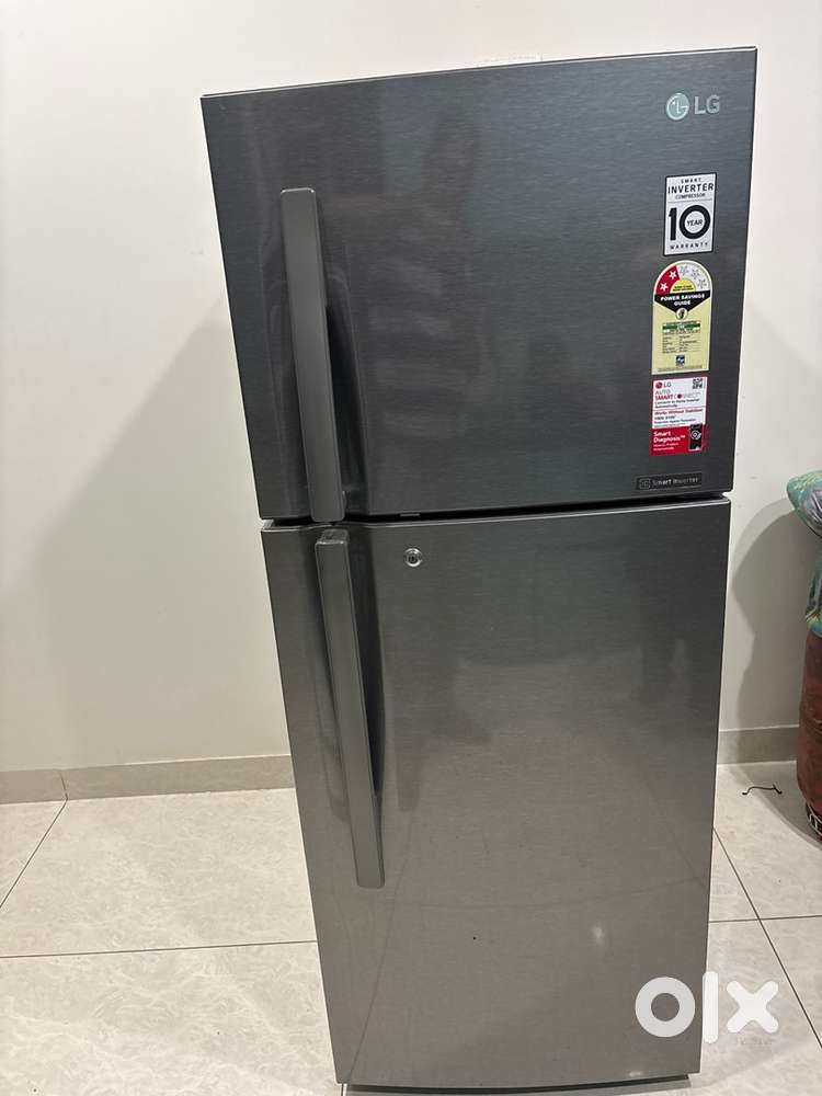 LG 260 Ltrs Double Door smart inverter technology in working condition
