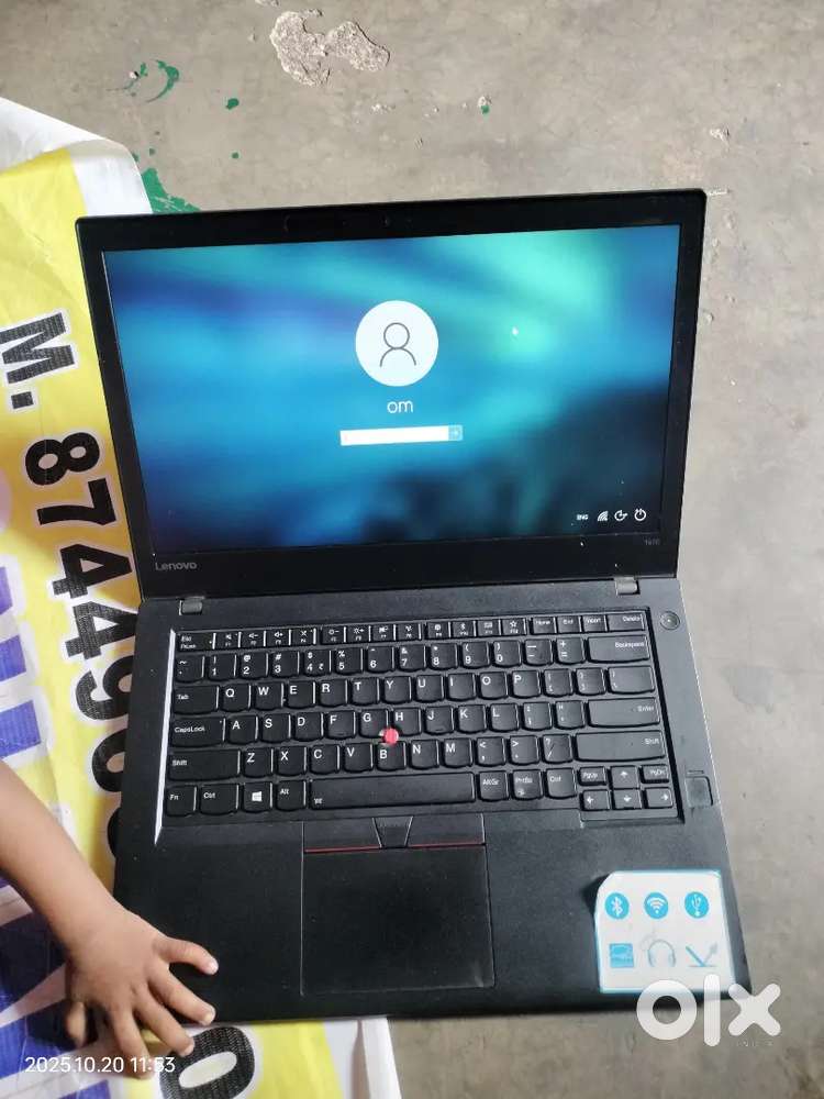 Lenovo ThinkPad 7th Gen Intel Core i5  (8 GB DDR4 RAM/256 Gb