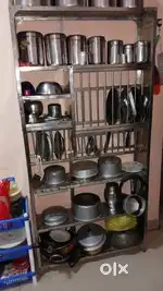 Kitchen steel stand