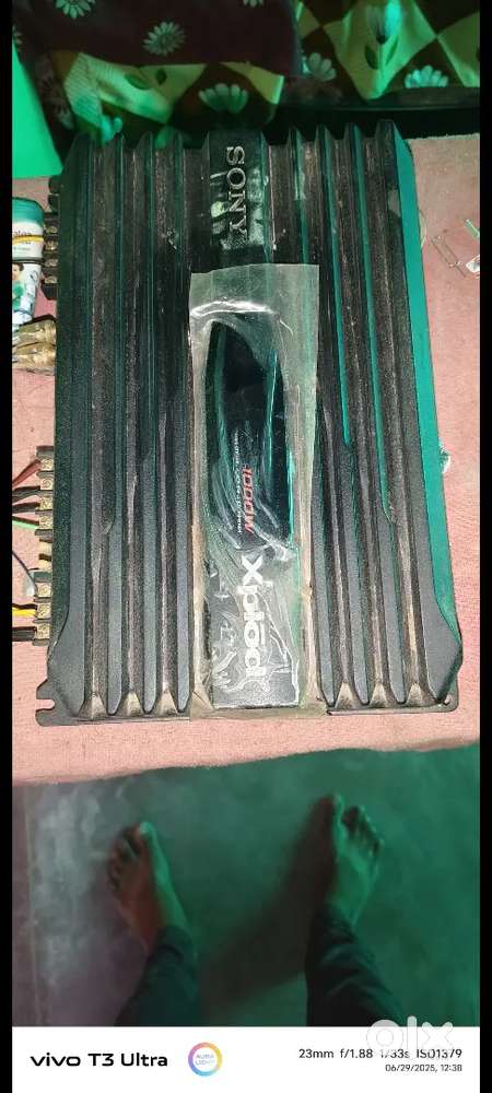 Sony amplifier 4 channel