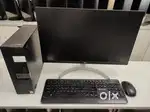Dell business desktop for office and home used with 24 screen