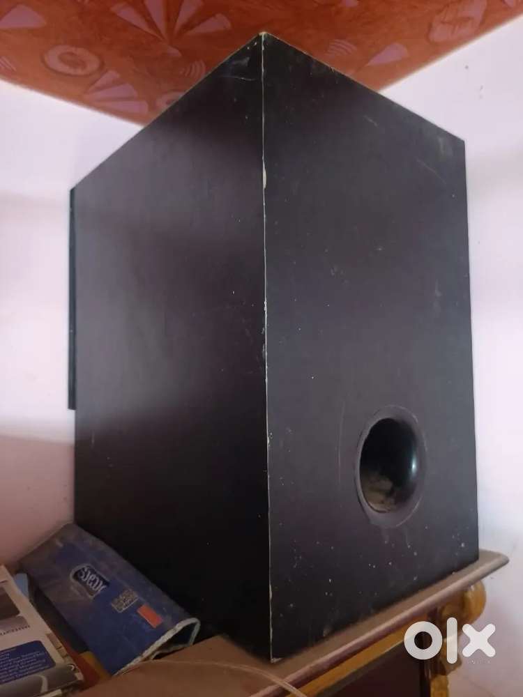 Zebronics LED projector & 10 inch passive subwoofer