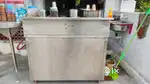 Tea Stand,Frizzer And Gas stove