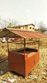 Iron Food Stall for Sale - Ideal for Street Food or Small Business!