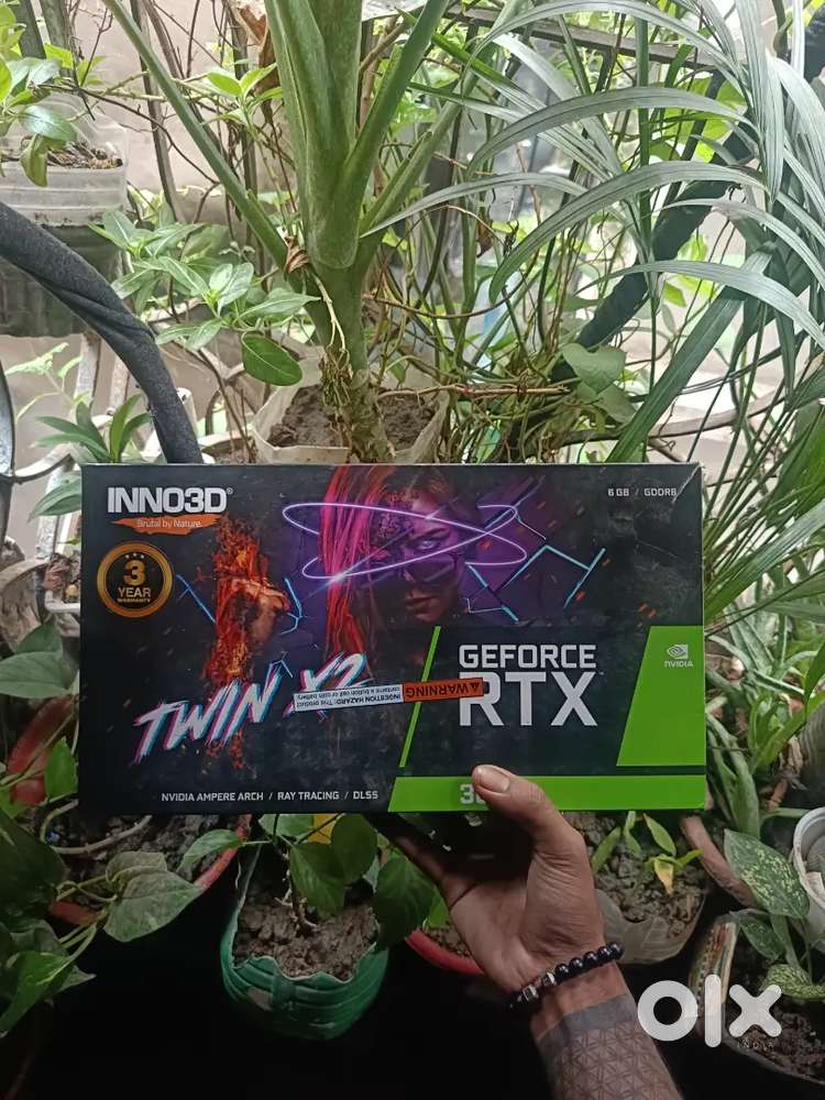 NVIDIA RTX 3050 6GB VARIENT WITH FULL BOX
