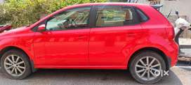 Lady driven car