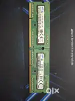 Samsung electronics 4gb 2pcs DDR3 laptop ram