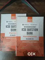 OSWAL-ICSE MATHS AND PHYSICS CLASS X QUESTION BANK (2023)