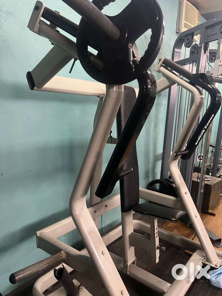 Sitted chestpress machine