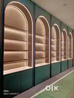 Rs30 ,Wallpaper,Pvc panel , falce ceiling,bed ,wadrobe, flooring etc
