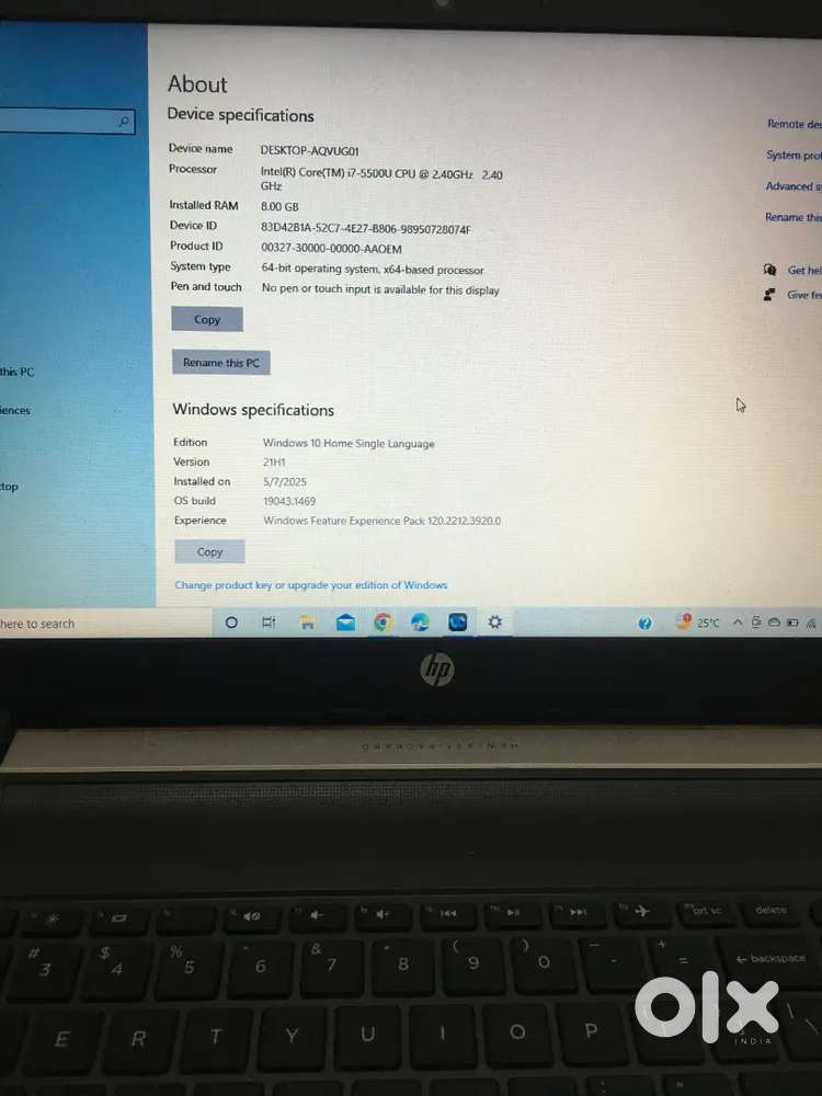 HP pavilion notebook 15