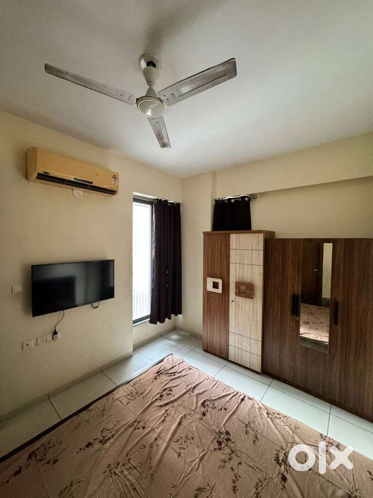 3bhk Furnished flat For rent in Shela